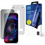 Folie sticla 3mk HardGlass Max Privacy compatibila cu Google Pixel 10 / 10 Pro, Negru 2 - lerato.ro