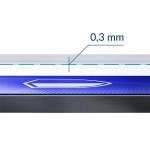 Folie sticla 3mk FlexibleGlass Hybrid compatibila cu Google Pixel 9, Transparent 8 - lerato.ro