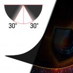 Folie protectie 3mk Silky Matt Privacy compatibila cu Google Pixel 8, Negru 6 - lerato.ro