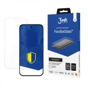 Folie sticla 3mk FlexibleGlass Hybrid compatibila cu Google Pixel 9 Pro XL, Transparent