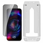 Folie sticla 3mk HardGlass Max Privacy compatibila cu Google Pixel 9 / 9 Pro, Negru 6 - lerato.ro