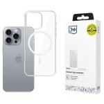 Carcasa 3mk MagCase compatibila cu iPhone 16 Pro, Transparent 2 - lerato.ro