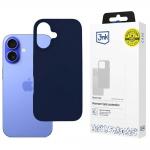 Carcasa 3mk Silicone Case compatibila cu iPhone 16, Dark Navy 5 - lerato.ro