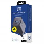 Incarcator retea 3MK Hyper Charger, USB-A / USB-C, 33W, Negru 8 - lerato.ro