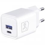 Incarcator retea 3MK Hyper Charger, USB-A / USB-C, 33W, Alb 7 - lerato.ro