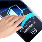 Folie sticla securizata 3mk FlexibleGlass compatibila cu Xiaomi Redmi Note 14 4G, Transparent 5 - lerato.ro