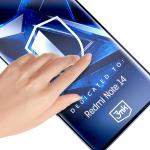 Folie sticla securizata 3mk HardGlass Max Lite compatibila cu Xiaomi Redmi Note 14 5G, Negru 3 - lerato.ro