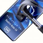 Folie sticla securizata 3mk HardGlass Max Lite compatibila cu Xiaomi Redmi Note 14 5G, Negru 5 - lerato.ro