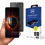 Folie protectie 3mk Silky Matt Privacy compatibila cu Xiaomi 14T, Negru 2 - lerato.ro
