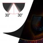 Folie protectie 3mk Silky Matt Privacy compatibila cu Xiaomi 14, Negru 3 - lerato.ro