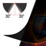 Folie protectie 3mk Silky Matt Privacy compatibila cu Xiaomi Poco F7 Pro / Xiaomi Poco F7 Ultra, Negru 4 - lerato.ro