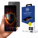 Folie protectie 3mk Silky Matt Privacy compatibila cu Xiaomi 14T Pro, Negru 2 - lerato.ro