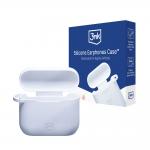 Carcasa 3mk Silicon compatibila cu Apple AirPods 3, Alb 2 - lerato.ro