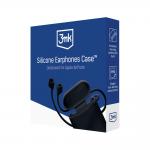 Carcasa 3mk Silicone Case compatibila cu Apple AirPods Pro 3, Negru 3 - lerato.ro