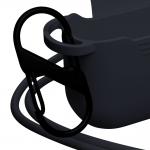 Carcasa 3mk Silicone Case compatibila cu Apple AirPods Pro 3, Negru 13 - lerato.ro