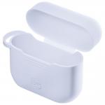 Carcasa 3mk Silicone Case compatibila cu Apple AirPods Pro 3, Alb 3 - lerato.ro