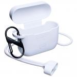 Carcasa 3mk Silicone Case compatibila cu Apple AirPods Pro 3, Alb 4 - lerato.ro