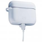 Carcasa 3mk Silicone Case compatibila cu Apple AirPods Pro 3, Alb 6 - lerato.ro