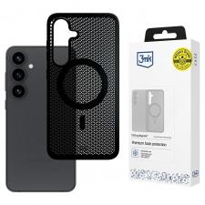 Carcasa 3mk COOLing MagCase compatibila cu Samsung Galaxy S25 Plus, Negru