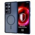 Carcasa 3mk Satin Armor MagCase compatibila cu Samsung Galaxy S25 Ultra, Transparent 2 - lerato.ro