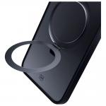 Carcasa 3mk Smoke Case cu MagSafe si Stand compatibila cu Samsung Galaxy S25, Negru 3 - lerato.ro