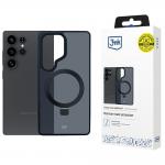 Carcasa 3mk Smoke Case cu MagSafe si Stand compatibila cu Samsung Galaxy S25 Ultra, Negru 2 - lerato.ro