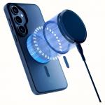 Carcasa 3mk Smoke MagCase compatibila cu Samsung Galaxy S25, Negru 3 - lerato.ro