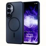 Carcasa 3mk Smoke MagCase compatibila cu Samsung Galaxy S25 Plus, Negru 2 - lerato.ro