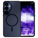 Carcasa 3mk Smoke MagCase compatibila cu Samsung Galaxy S25 Plus, Negru 3 - lerato.ro