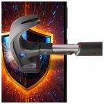 Folie protectie 3mk Silky Matt Privacy cu Samsung Galaxy S25, Negru 4 - lerato.ro