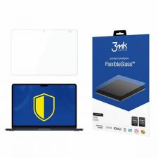 Protectie ecran 3mk FlexibleGlass compatibila cu MacBook Air 13.6 inch M2 (2022), Transparent
