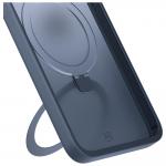 Carcasa 3mk Smoke Case cu Stand si MagSafe compatibila cu iPhone 17 Air, Negru 6 - lerato.ro