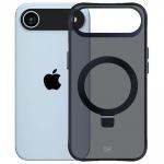 Carcasa 3mk Smoke Case cu Stand si MagSafe compatibila cu iPhone 17 Air, Negru 7 - lerato.ro