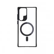 Carcasa 3mk Satin Armor MagCase compatibila cu Samsung Galaxy S24 Ultra, Negru