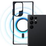 Carcasa 3mk Satin Armor MagCase compatibila cu Samsung Galaxy S24 Ultra, Negru 5 - lerato.ro