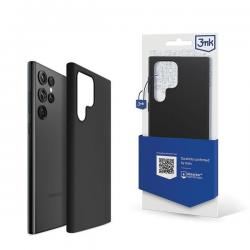 Carcasa 3mk Silicone Case compatibila cu Samsung Galaxy S24 Ultra, Negru