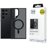 Carcasa 3mk Smoke MagCase compatibila cu Samsung Galaxy S24 Ultra, Negru 3 - lerato.ro