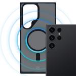 Carcasa 3mk Smoke MagCase compatibila cu Samsung Galaxy S24 Ultra, Negru 5 - lerato.ro