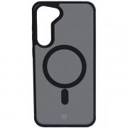 Carcasa 3mk Smoke MagCase compatibila cu Samsung Galaxy S24 Plus, Negru