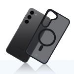 Carcasa 3mk Smoke MagCase compatibila cu Samsung Galaxy S24 Plus, Negru 13 - lerato.ro