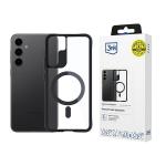 Carcasa 3mk Satin Armor MagCase compatibila cu Samsung Galaxy S24 Plus, Negru 3 - lerato.ro