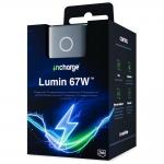 Incarcator retea 3mk InCharge Lumin cu display, 1x USB, 2x USB-C, 67W, Negru 10 - lerato.ro