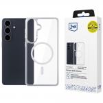 Carcasa 3mk Armor cu MagSafe compatibila cu Samsung Galaxy S26 Plus, Transparent 2 - lerato.ro