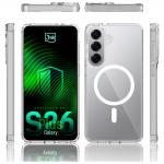 Carcasa 3mk Armor cu MagSafe compatibila cu Samsung Galaxy S26 Plus, Transparent 3 - lerato.ro