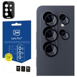 Protectie sticla securizata camera foto 3MK Lens Protection Pro compatibila cu Samsung Galaxy S26 Ultra, Negru