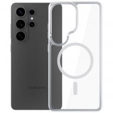 Carcasa 3mk Armor MagCase cu MagSafe compatibila cu Samsung Galaxy S26 Ultra, Transparent