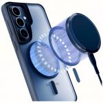 Carcasa 3mk Satin Armor MagCase cu MagSafe compatibila cu Samsung Galaxy S26 Plus, Transparent / Negru 9 - lerato.ro