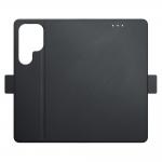 Carcasa flip cover 3mk Wallet compatibila cu Samsung Galaxy S25 Ultra, Negru 3 - lerato.ro