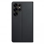 Carcasa flip cover 3mk Wallet compatibila cu Samsung Galaxy S25 Ultra, Negru 8 - lerato.ro