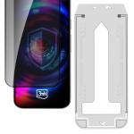 Folie sticla securizata 3mk HardGlass Max Privacy compatibila cu Samsung Galaxy S25 FE, Negru 2 - lerato.ro